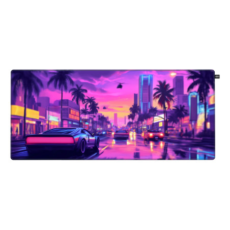 CHERRY XTRFY GP5 Miami Tappetino per mouse per gioco da computer Multicolore