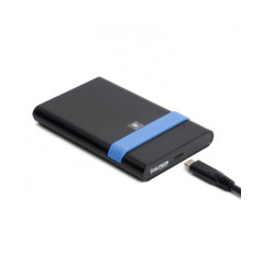 Vultech GS-15U3TC contenitore di unità di archiviazione Custodia per Disco Rigido (HDD) Nero, Blu 2.5"