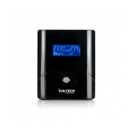 Vultech UPS1050VA-PRO gruppo di continuità (UPS) A linea interattiva 1,05 kVA 560 W 2 presa(e) AC
