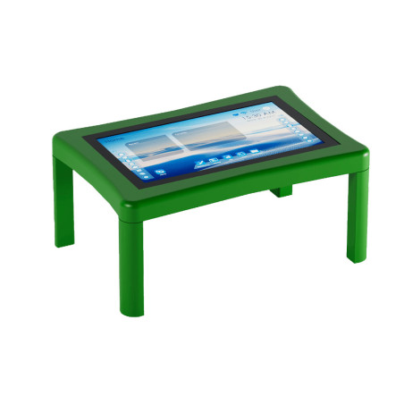 Wacebo T11L-C43G visualizzatore di messaggi Tavolo interattivo 109,2 cm (43") LED Wi-Fi 4K Ultra HD Verde Touch screen