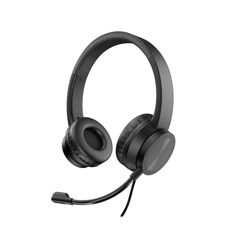 Vultech HS-03 cuffia e auricolare Cablato A Padiglione Ufficio USB tipo A Nero Vultech HS-03 cuffia e auricolare Cablato A Padiglione Ufficio USB tipo A Nero