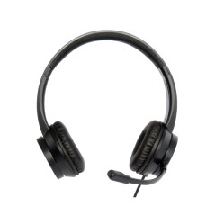Vultech HS-03 cuffia e auricolare Cablato A Padiglione Ufficio USB tipo A Nero