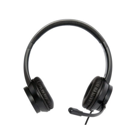 Vultech HS-03 cuffia e auricolare Cablato A Padiglione Ufficio USB tipo A Nero