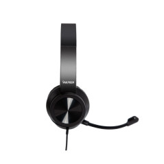 Vultech HS-03 cuffia e auricolare Cablato A Padiglione Ufficio USB tipo A Nero