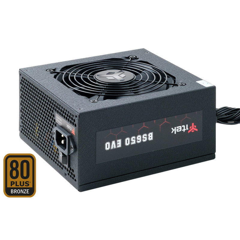 itek BS650 EVO alimentatore per computer 650 W 24-pin ATX ATX Nero itek BS650 EVO alimentatore per computer 650 W 24-pin ATX ATX Nero