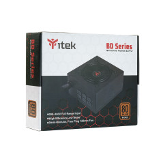 itek BD700 alimentatore per computer 700 W 24-pin ATX ATX Nero