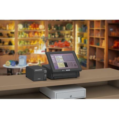 Epson TM-T70II (022A1)  UB-E04 + Built-in USB, PS, EDG, Buzzer, EU