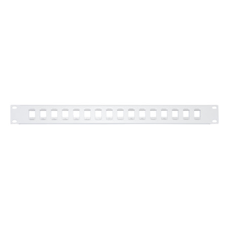 LINK PANNELLO PATCH VUOTO COLORE GRIGIO 16 PORTE
