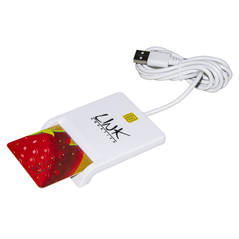 Link Accessori LKCARD02 lettore di card readers Interno USB USB 2.0 Bianco