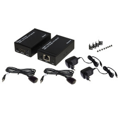 Link Accessori LKEXT16 moltiplicatore AV Trasmettitore e ricevitore AV Nero
