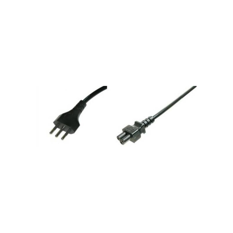 Link Accessori LKC518 cavo di alimentazione Nero 1,8 m CEI 23-16 IEC C5 Link Accessori LKC518 cavo di alimentazione Nero 1,8 m CEI 23-16 IEC C5