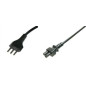 Link Accessori LKC518 cavo di alimentazione Nero 1,8 m CEI 23-16 IEC C5 Link Accessori LKC518 cavo di alimentazione Nero 1,8 m CEI 23-16 IEC C5