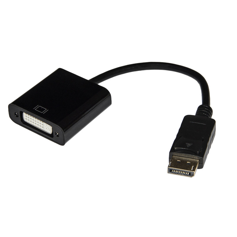 Link Accessori LKADAT67 cavo e adattatore video 0,15 m DisplayPort DVI-I Nero Link Accessori LKADAT67 cavo e adattatore video 0,15 m DisplayPort DVI-I Nero