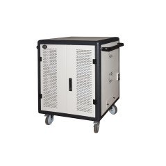 Link Accessori LKSCA40 portable device management cart& cabinet Carrello per la gestione dei dispositivi portatili Nero, Grigio