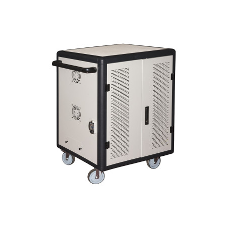 Link Accessori LKSCA40 portable device management cart& cabinet Carrello per la gestione dei dispositivi portatili Nero, Grigio