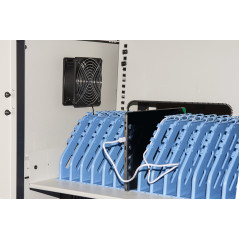 Link Accessori LKSCA40 portable device management cart& cabinet Carrello per la gestione dei dispositivi portatili Nero, Grigio