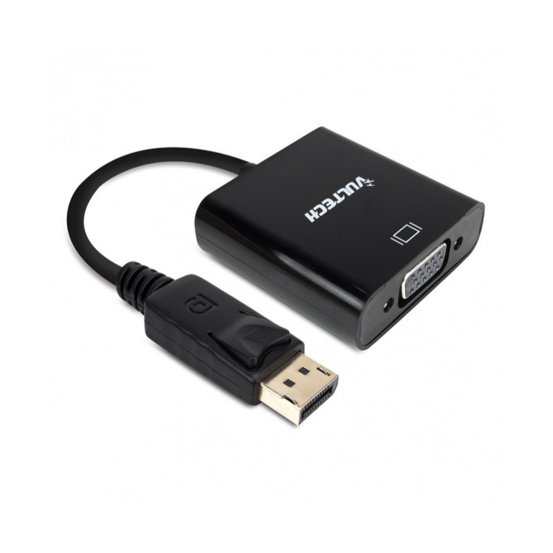 Vultech SN10407 cavo e adattatore video 0,135 m DisplayPort VGA (D-Sub) Nero Vultech SN10407 cavo e adattatore video 0,135 m DisplayPort VGA (D-Sub) Nero