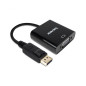 Vultech SN10407 cavo e adattatore video 0,135 m DisplayPort VGA (D-Sub) Nero Vultech SN10407 cavo e adattatore video 0,135 m DisplayPort VGA (D-Sub) Nero