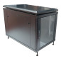 LINK ARMADIO RACK 19" 12 UNITA' (A)700X (L)600 X PROFONDITA' 800 MM. COLORE NERO PORTA VETRO LINK ARMADIO RACK 19" 12 UNITA' (A)700X (L)600 X PROFONDITA' 800 MM. COLORE NERO PORTA VETRO
