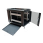LINK ARMADIO RACK 19" 12 UNITA' (A)700X (L)600 X PROFONDITA' 800 MM. COLORE NERO PORTA VETRO LINK ARMADIO RACK 19" 12 UNITA' (A)700X (L)600 X PROFONDITA' 800 MM. COLORE NERO PORTA VETRO