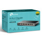 TP-Link TL-SG108E switch di rete Gestito L2 Gigabit Ethernet (10/100/1000) Nero TP-Link TL-SG108E switch di rete Gestito L2 Gigabit Ethernet (10/100/1000) Nero
