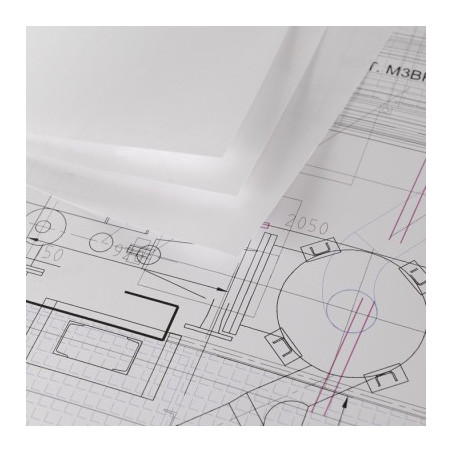 Canson C200061100 carta inkjet A2 (420x594 mm) Lucida Bianco