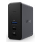 Lenovo X9 Charging GaN Dock Cablato USB 3.2 Gen 2 (3.1 Gen 2) Type-C Grigio Lenovo X9 Charging GaN Dock Cablato USB 3.2 Gen 2 (3.1 Gen 2) Type-C Grigio