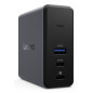Lenovo X9 Charging GaN Dock Cablato USB 3.2 Gen 2 (3.1 Gen 2) Type-C Grigio Lenovo X9 Charging GaN Dock Cablato USB 3.2 Gen 2 (3.1 Gen 2) Type-C Grigio