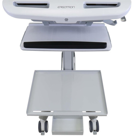 Ergotron 98-417-214 accessorio per carrello multimediale Grigio Mensola regolabile