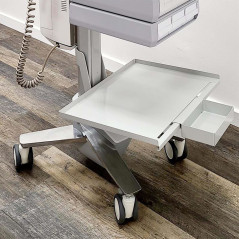 Ergotron 98-417-214 accessorio per carrello multimediale Grigio Mensola regolabile