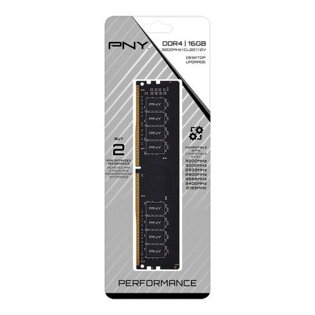 PNY MD16GSD43200-TB memoria 16 GB 1 x 16 GB DDR4 288-pin DIMM