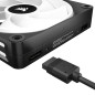 Corsair CUE LINK QX120 RGB Case per computer Ventilatore 12 cm Nero, Bianco 1 pz Corsair CUE LINK QX120 RGB Case per computer Ventilatore 12 cm Nero, Bianco 1 pz