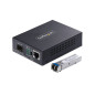 StarTech.com MCM1110SMLC20 convertitore multimediale di rete 2000 Mbit/s 1310 nm Modalità singola Nero
