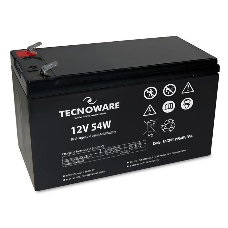 Tecnoware EACPE12V54WTWL batteria UPS Acido piombo (VRLA) 12 V Tecnoware EACPE12V54WTWL batteria UPS Acido piombo (VRLA) 12 V