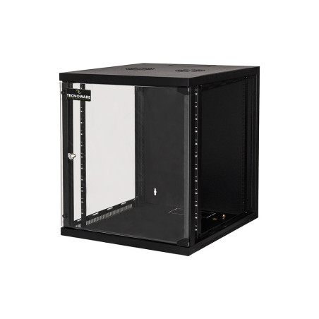 Tecnoware FRA18005 rack 12U Portapacchi a pavimento Nero