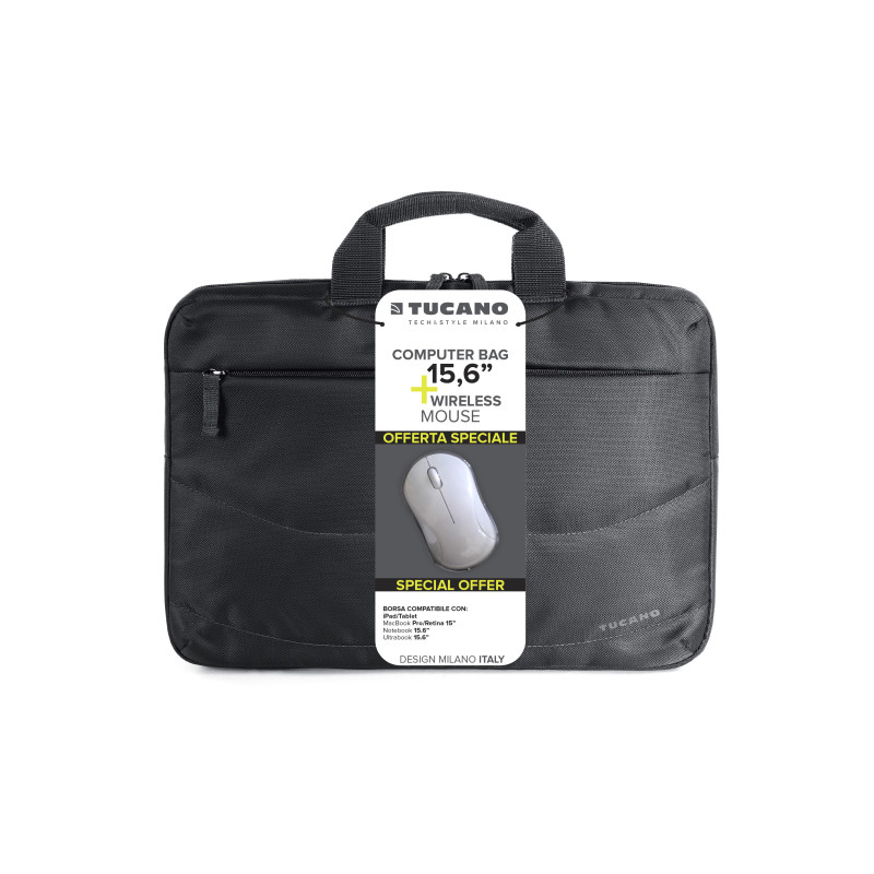 Tucano Borsa Linea Idea + Mouse Wireless Tucano Borsa Linea Idea + Mouse Wireless