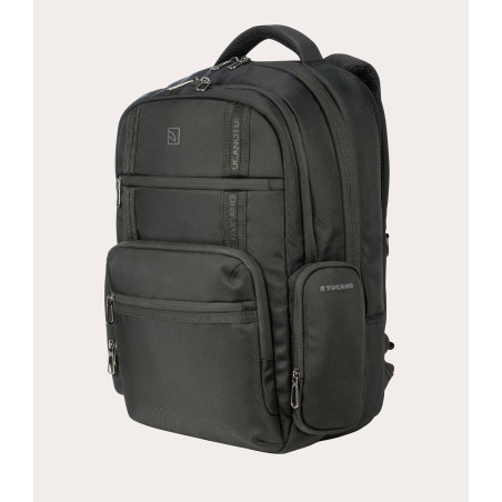 Tucano Sole Gravity zaino Zaino casual Nero Tessuto