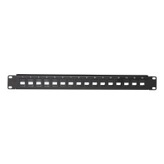 LINK PANNELLO PATCH VUOTO COLORE NERO 16 PORTE