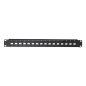 LINK PANNELLO PATCH VUOTO COLORE NERO 16 PORTE LINK PANNELLO PATCH VUOTO COLORE NERO 16 PORTE
