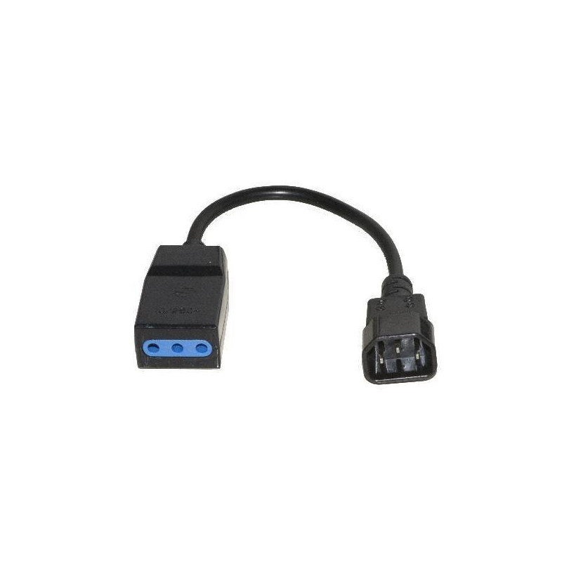 Link Accessori LK10058 cavo di alimentazione Nero Accoppiatore C14 Link Accessori LK10058 cavo di alimentazione Nero Accoppiatore C14