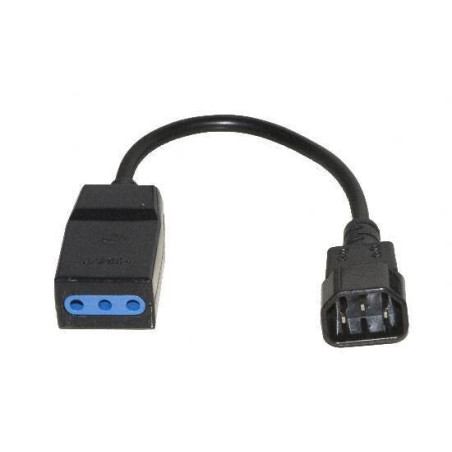 Link Accessori LK10058 cavo di alimentazione Nero Accoppiatore C14