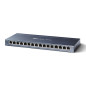 TP-Link TL-SG116 switch di rete Non gestito Gigabit Ethernet (10/100/1000) Nero TP-Link TL-SG116 switch di rete Non gestito Gigabit Ethernet (10/100/1000) Nero