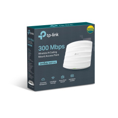 TP-Link EAP110 punto accesso WLAN 300 Mbit s Bianco Supporto Power over Ethernet (PoE)