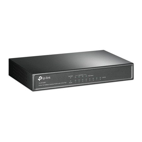 TP-Link TL-SF1008P switch di rete Non gestito Fast Ethernet (10/100) Supporto Power over Ethernet (PoE) Oliva