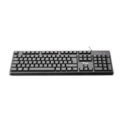itek DGT C01 tastiera Universale USB QWERTY Inglese, Italiano Nero