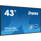 iiyama PROLITE LE4341S-B2 Pannello piatto per segnaletica digitale 108 cm (42.5") LCD 350 cd/m² Full HD Nero 18/7
