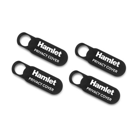 Hamlet HWCAMCV4 accessorio per webcam Copertura di protezione per privacy Nero