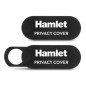 Hamlet HWCAMCV4 accessorio per webcam Copertura di protezione per privacy Nero Hamlet HWCAMCV4 accessorio per webcam Copertura di protezione per privacy Nero