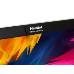 Hamlet HWCAMCV4 accessorio per webcam Copertura di protezione per privacy Nero