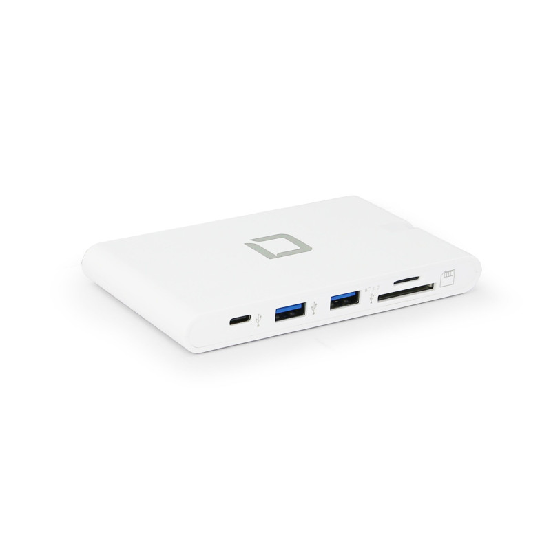 DICOTA D31729 replicatore di porte e docking station per laptop Bianco DICOTA D31729 replicatore di porte e docking station per laptop Bianco
